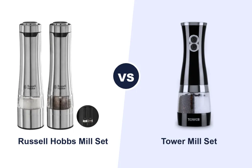 Best Electric Salt and Pepper Mill: Russell Hobbs vs Tower Compared