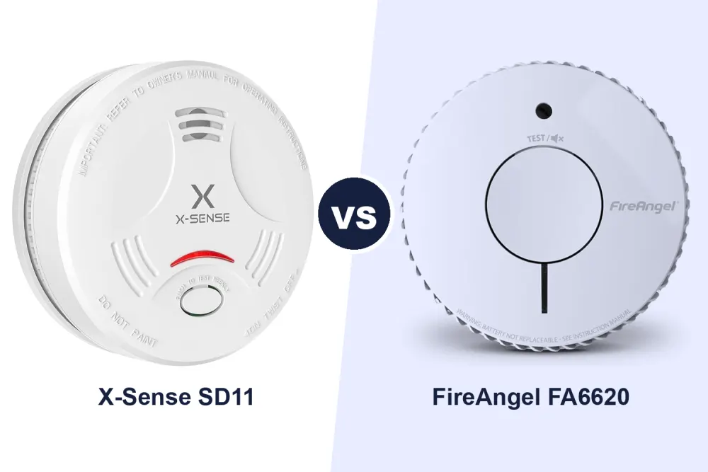 Best 10-Year Battery Smoke Alarm: X-Sense SD11 vs FireAngel FA6620 Compared