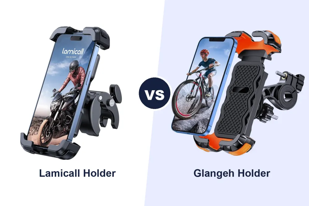 Best Bike Phone Holder: Lamicall vs Glangeh Compared