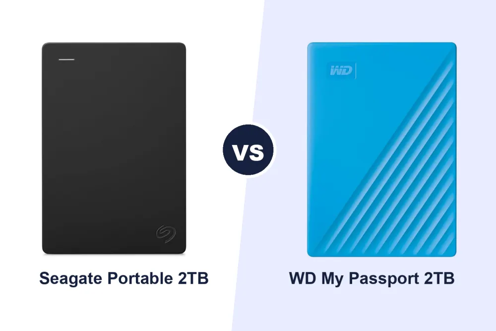 Best 2TB Portable Hard Drive: Seagate vs WD My Passport Compared