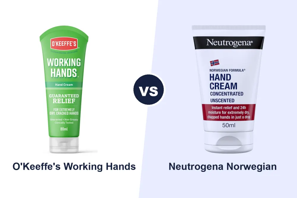 Best Hand Cream for Dry Hands: O'Keeffe's Working Hands vs Neutrogena Norwegian Formula Compared