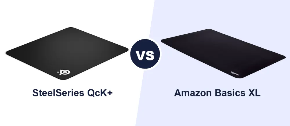 Best Gaming Mouse Pad: SteelSeries QcK+ vs Amazon Basics Extended Compared