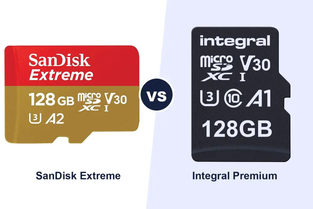 Best 128GB microSD Card: SanDisk Extreme vs Integral Premium Compared