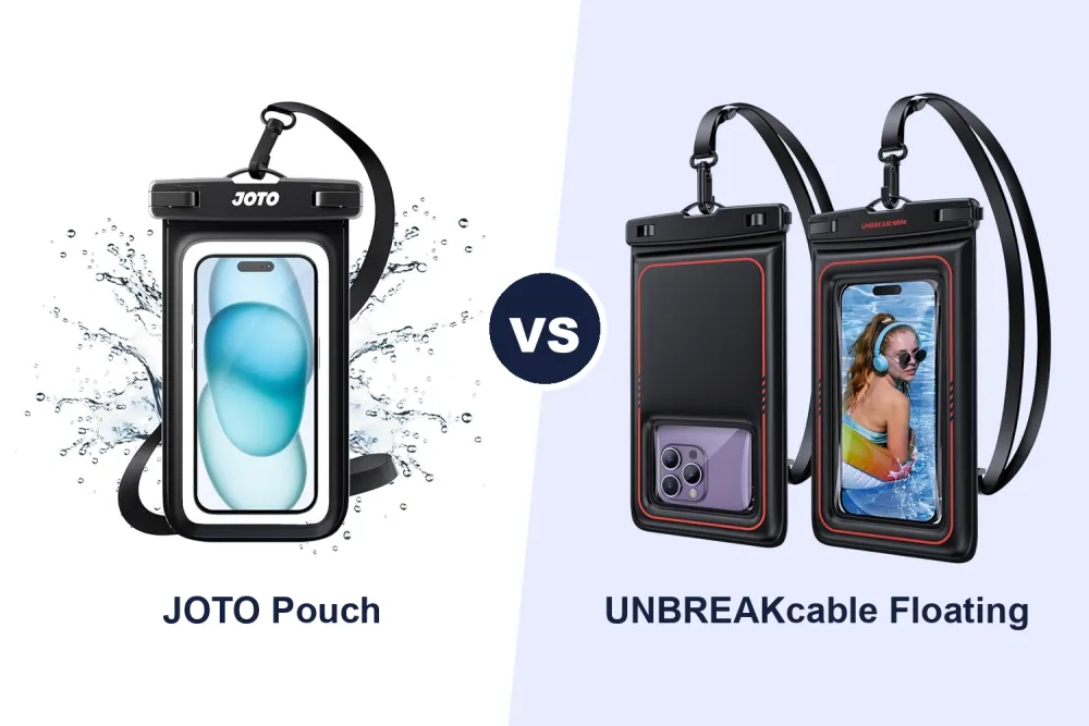 Best Waterproof Phone Pouch: JOTO vs UNBREAKcable Floating 2-Pack Compared