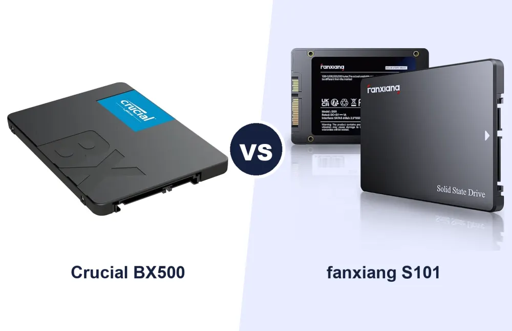 Best 1TB SATA SSD: Crucial BX500 vs fanxiang S101 Compared