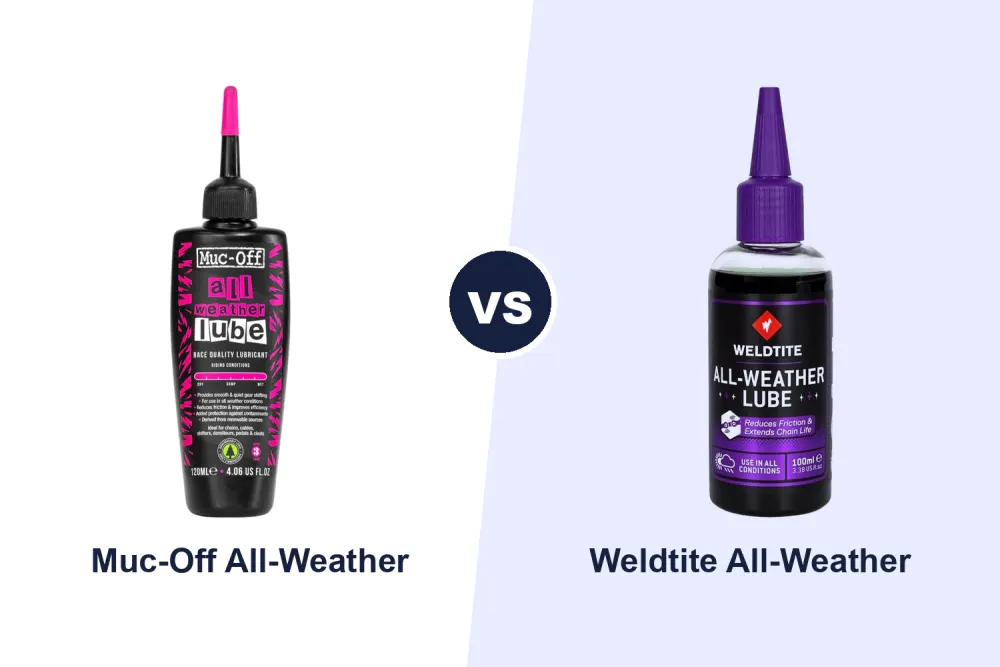 Best All-Weather Bike Chain Lube: Muc-Off vs Weldtite Compared