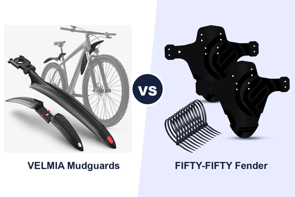Best Mountain Bike Mudguard: VELMIA Set vs FIFTY-FIFTY Fender Compared