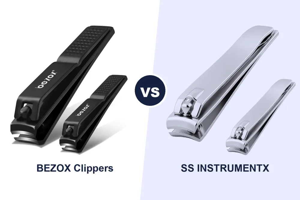 Best Nail Clipper Set: BEZOX vs SS INSTRUMENTX Compared