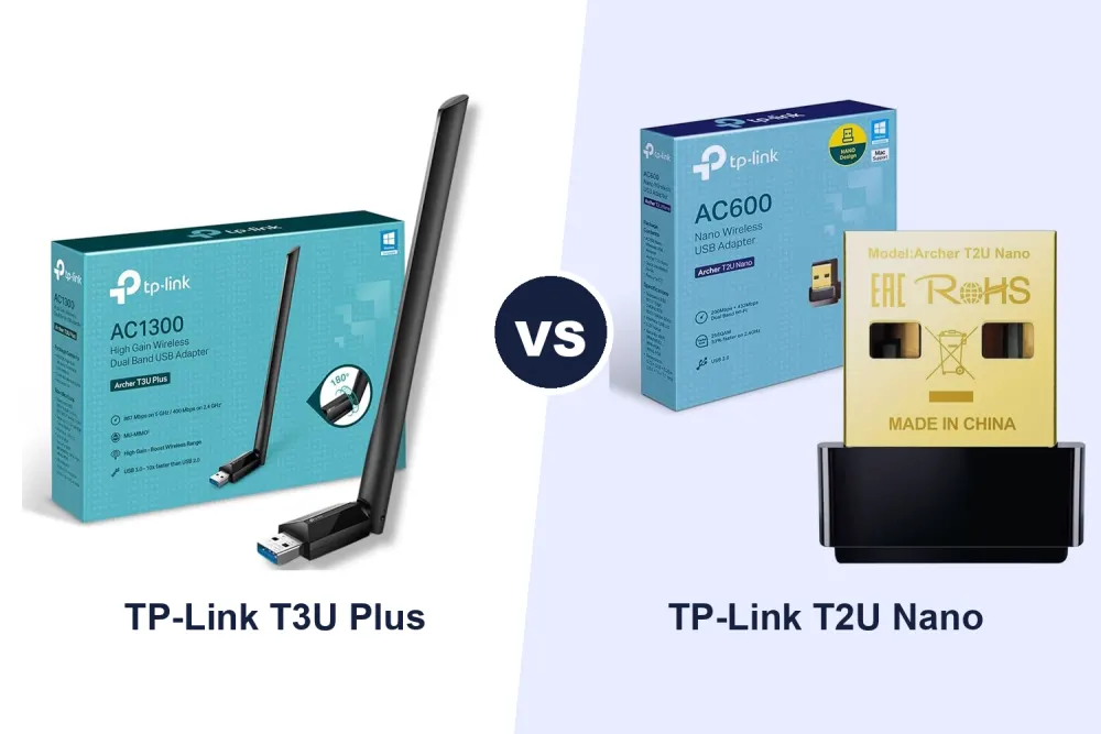 Best USB WiFi Adapter: TP-Link Archer T3U Plus vs T2U Nano Compared