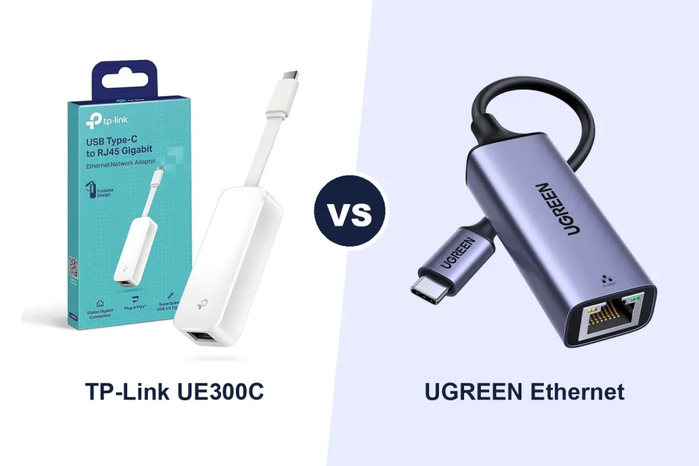 Best USB-C to Ethernet Adapter: TP-Link UE300C vs UGREEN Compared