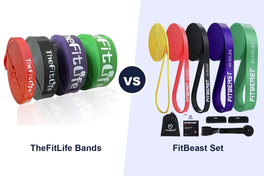 Best Pull Up Assist Bands: TheFitLife vs FitBeast Resistance Band Set Compared