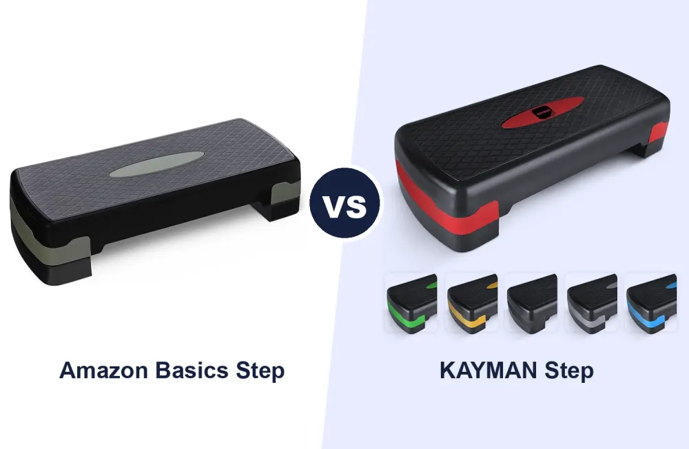 Best Aerobic Stepper: Amazon Basics vs KAYMAN 2-Level Step Compared