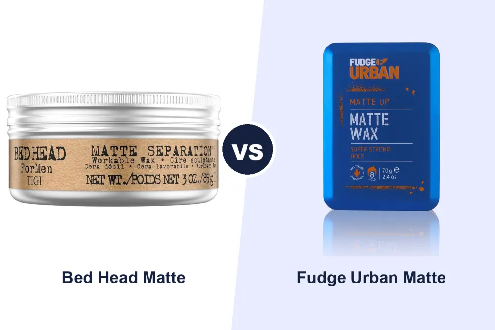 Best Matte Hair Wax for Men: Bed Head for Men Matte Separation vs Fudge Urban Compared